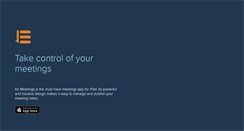 Desktop Screenshot of formeetingsapp.com